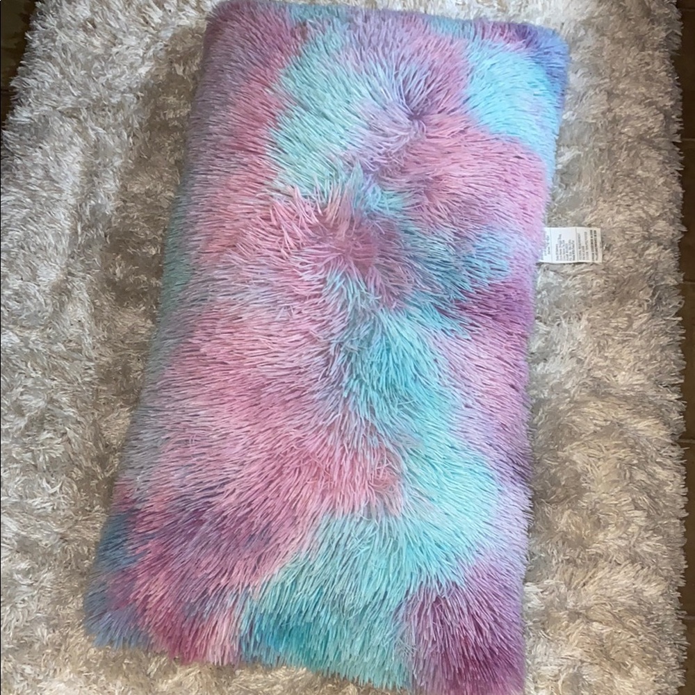 Source Unknown Multicolor Plush Cushion